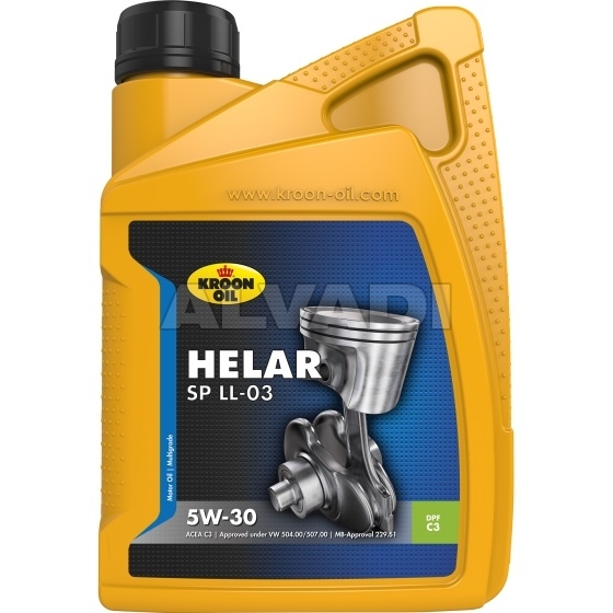 HELAR SP 5W-30 LL-03 KROON OIL HELAR5W30 for JEEP WRANGLER (JK) 