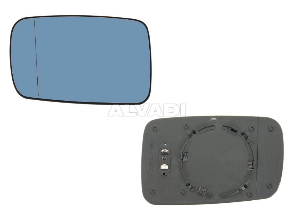 VAN Wezel 0647837 Mirror Glass for Exterior Wing Mirror