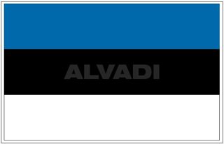 Эстонский флаг, наклейка
