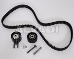 Pulley kit with timing belt