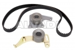 Pulley kit with timing belt