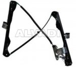 Electric window lift without motor